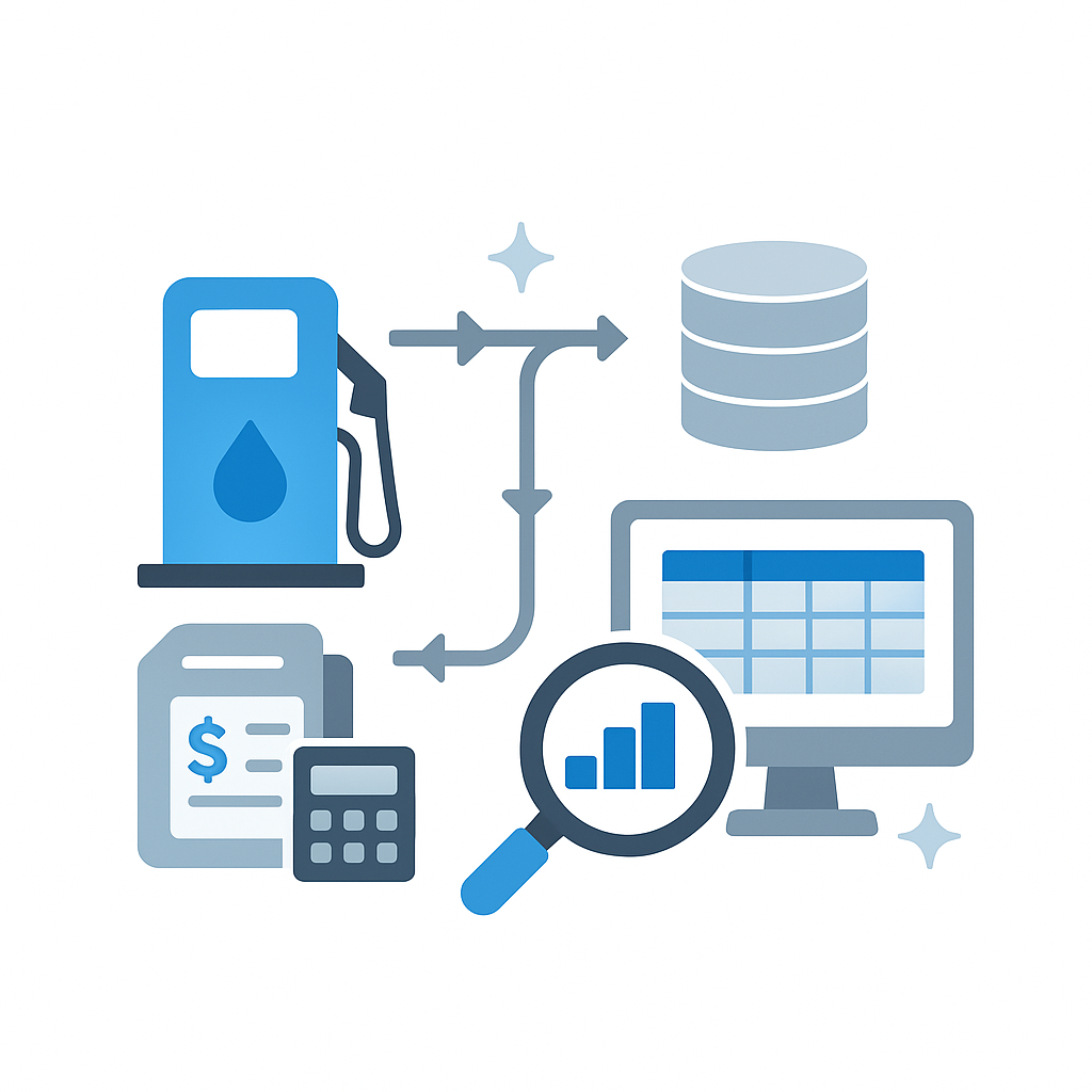 Fuel data extraction